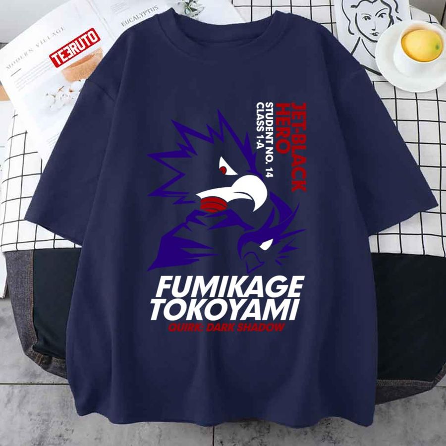 Fumikage Tokoyami Jet Black Boku No Hero Academia My Hero Academia Unisex T Shirt