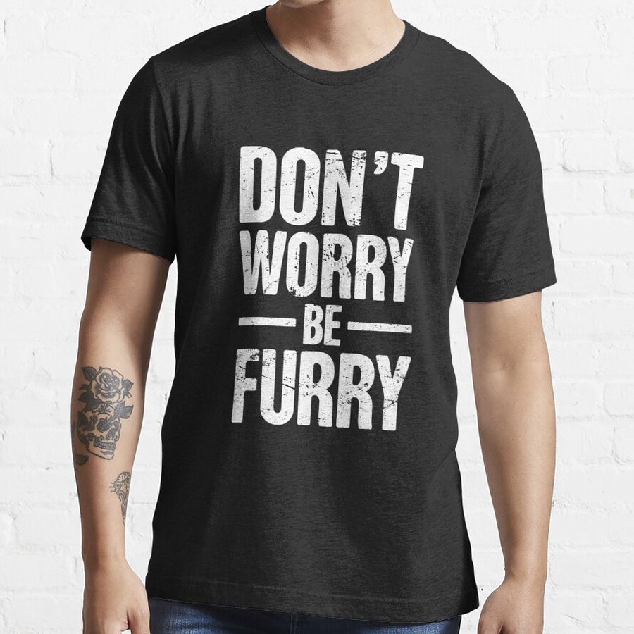 Funny Anthro Furry Fandom Fursuit Con Gift Essential T-Shirt