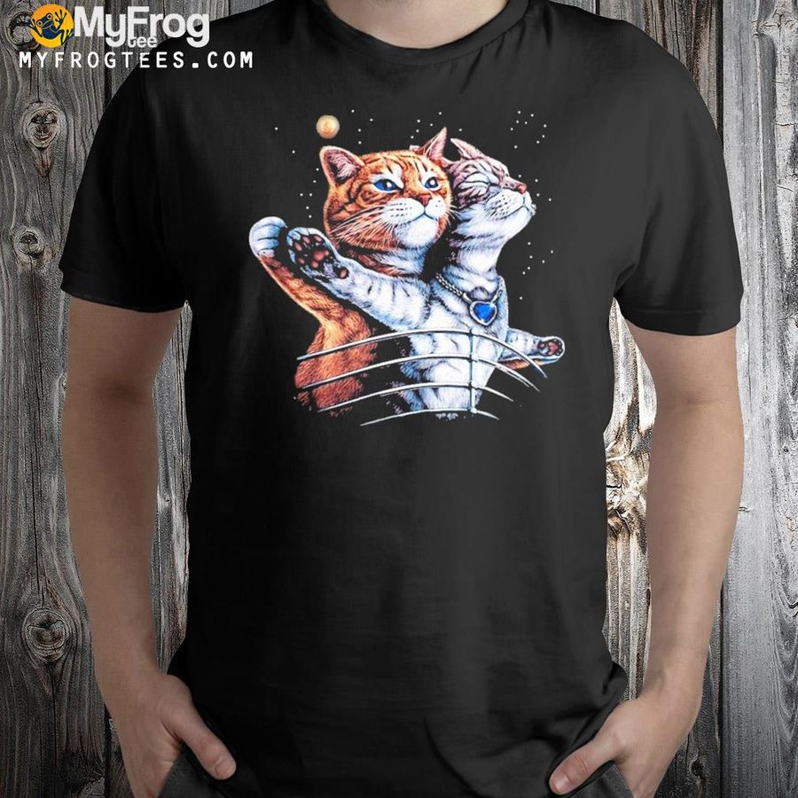 Funny Titanic Cat T-shirt