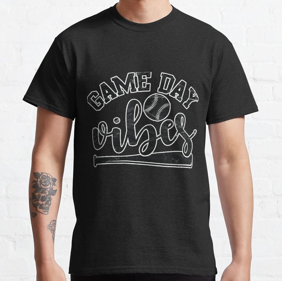 Game Day Vibes Retro Vintage Sports Classic T-Shirt
