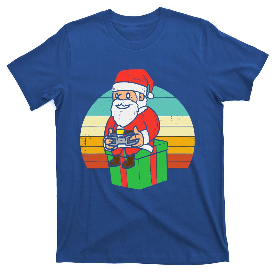 Gamer Santa Xmas Gaming Pjs Video Game Christmas Boys Gift T-Shirts