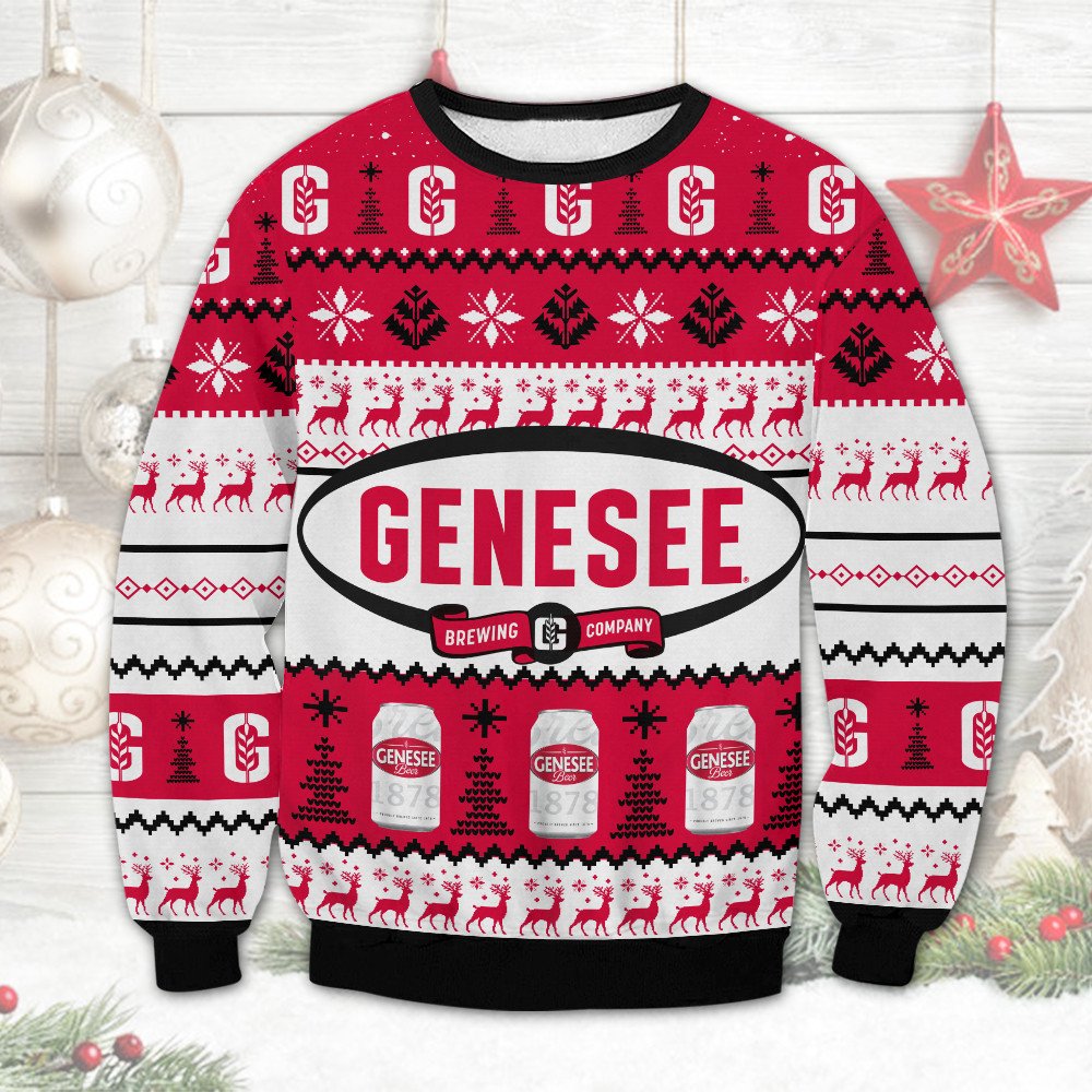 Genesee Brewing Company Chritsmas Ugly Sweater