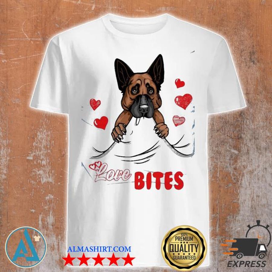 German heart love bites shirt