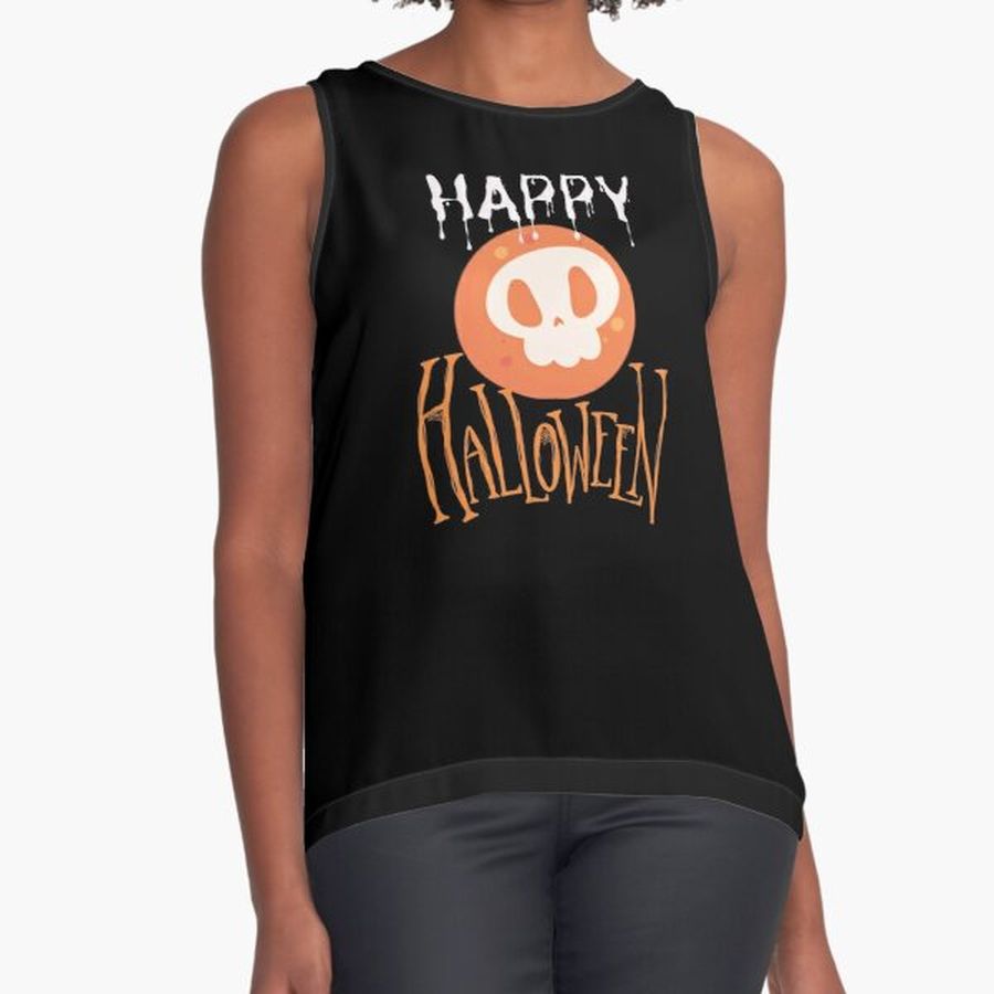 Get ready to be spooked this Halloween season with some of the cutest halloween designs you've ever seen! Sleeveless Top