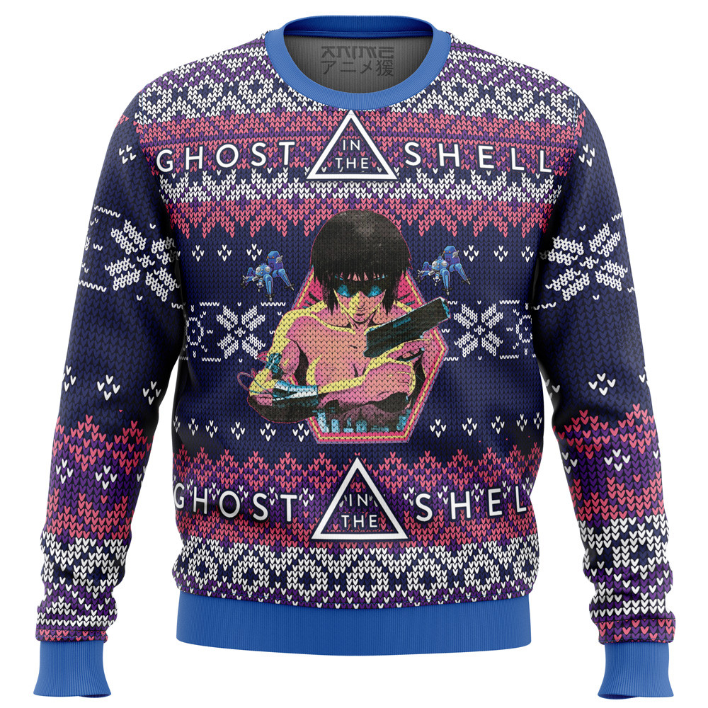 Ghost in the Shell Alt Ugly Sweater
