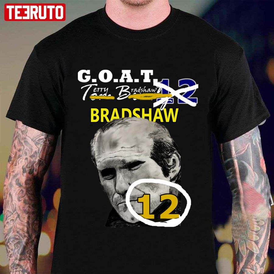 Goat Terry Bradshaw Greatest Of All Time Correction Unisex T Shirt