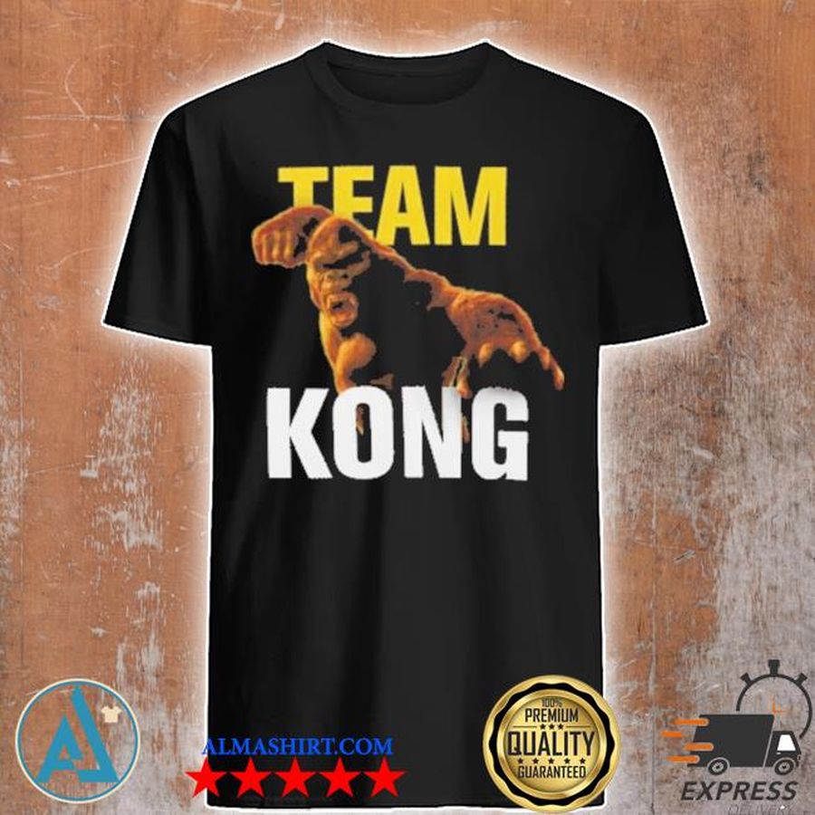 Godzilla vs kong team kong classic shirt
