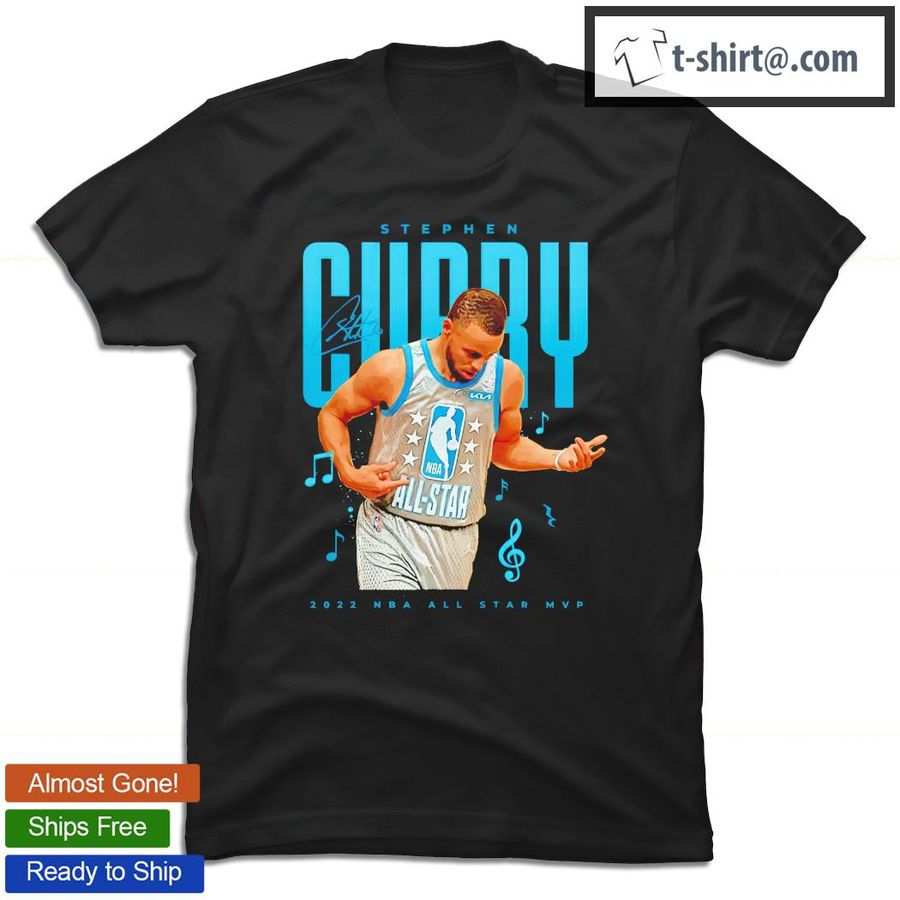 Golden State Warriors Steph Curry 2022 NBA All Star MVP Signature Shirt