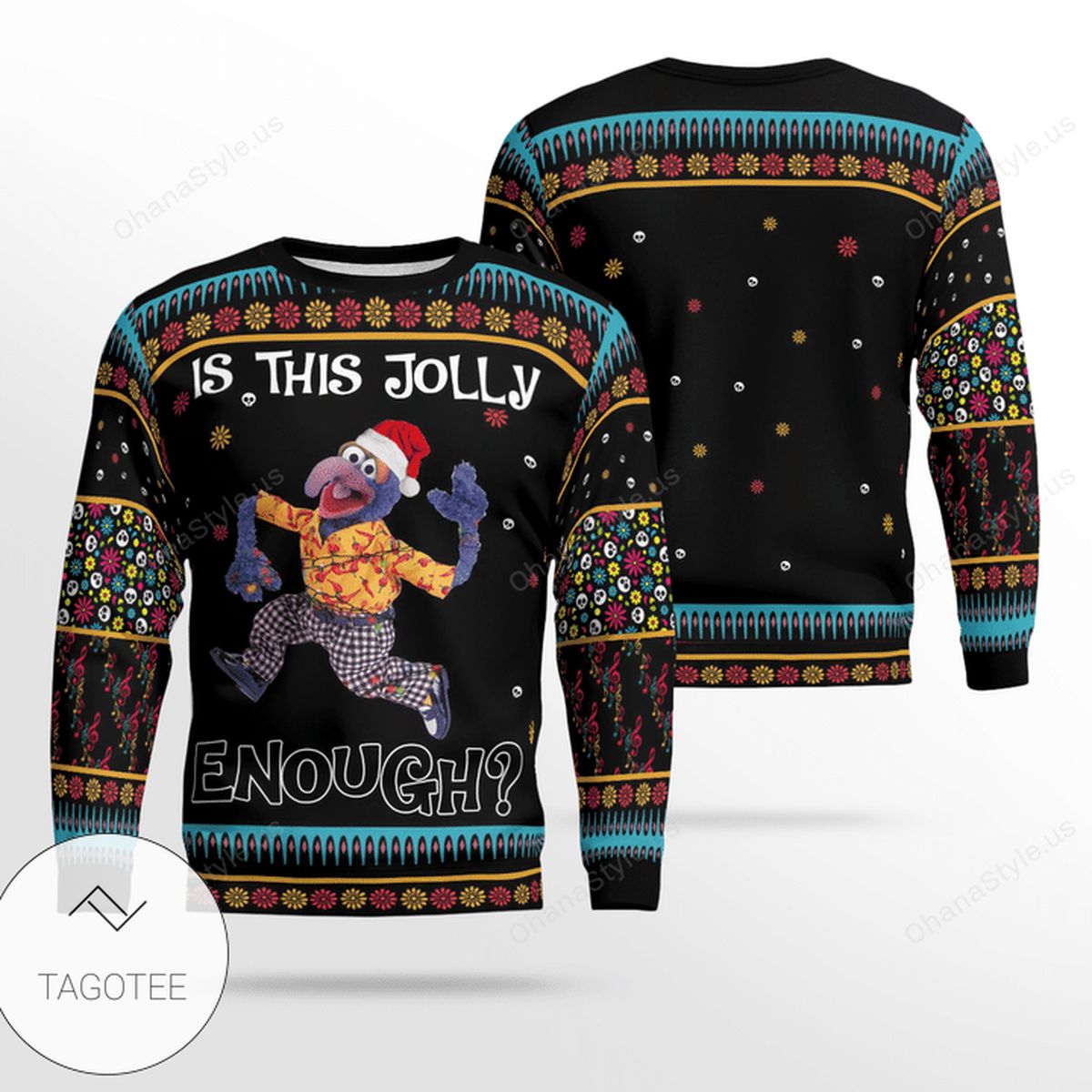 Gonzo Muppet Is This Jolly Enough Ugly Sweater