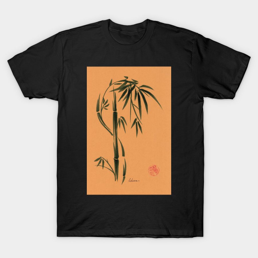 Gracious   Sumie Ink Brush Pen Bamboo Painting T Shirt, Hoodie, Sweatshirt, Long Sleeve
