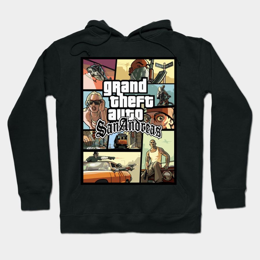 Grand Theft Auto SA T Shirt, Hoodie, Sweatshirt, Long Sleeve