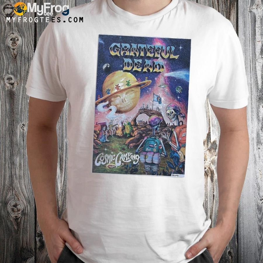 Grateful Dead Cosmic Collectible Cosmic Camping 2022 Poster Shirt