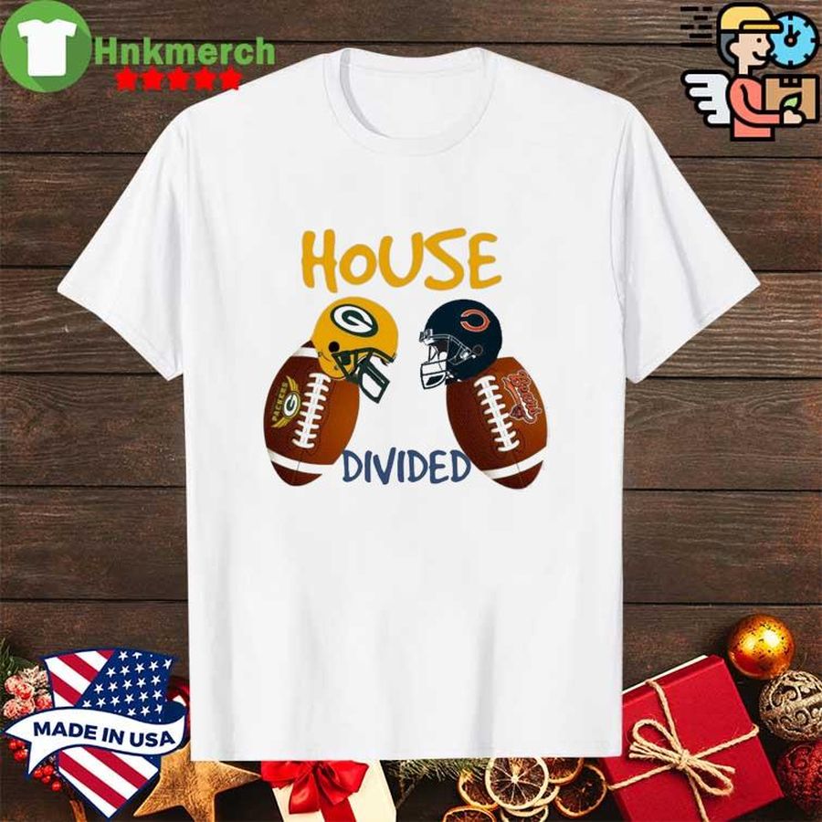 Green Bay Packers vs Cincinnati Bears House Divided shirt