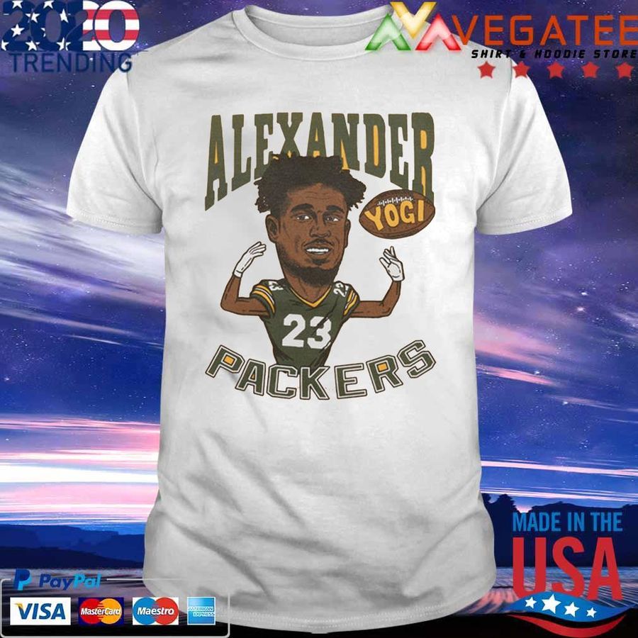Green Bay Packers Yogi 23 Jaire Alexander Shirt
