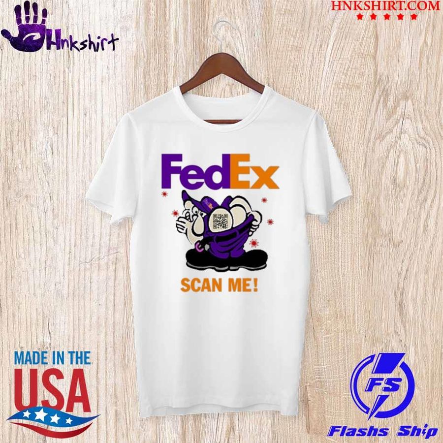 Grumpy FedEx Scan me shirt