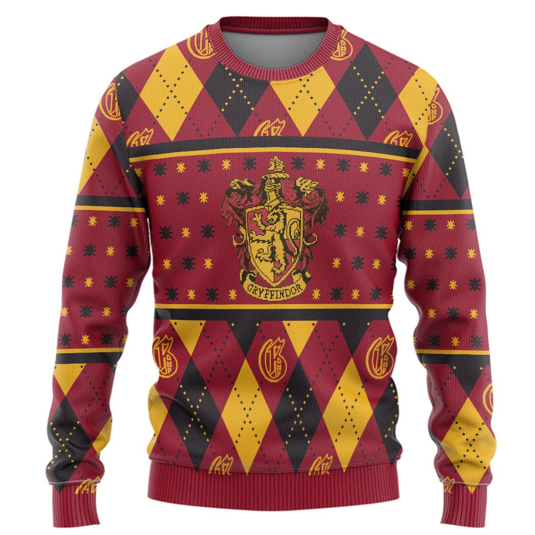 Gryffindor Crest Harry Potter Red Ugly Sweater