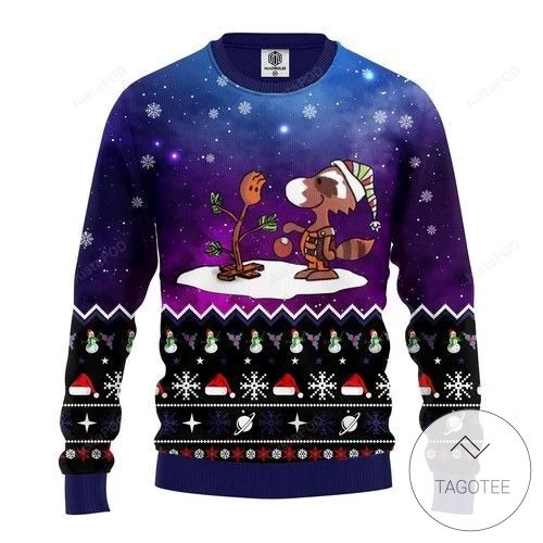 Guardian Of Galaxy Snoopy Christmas Ugly Sweater