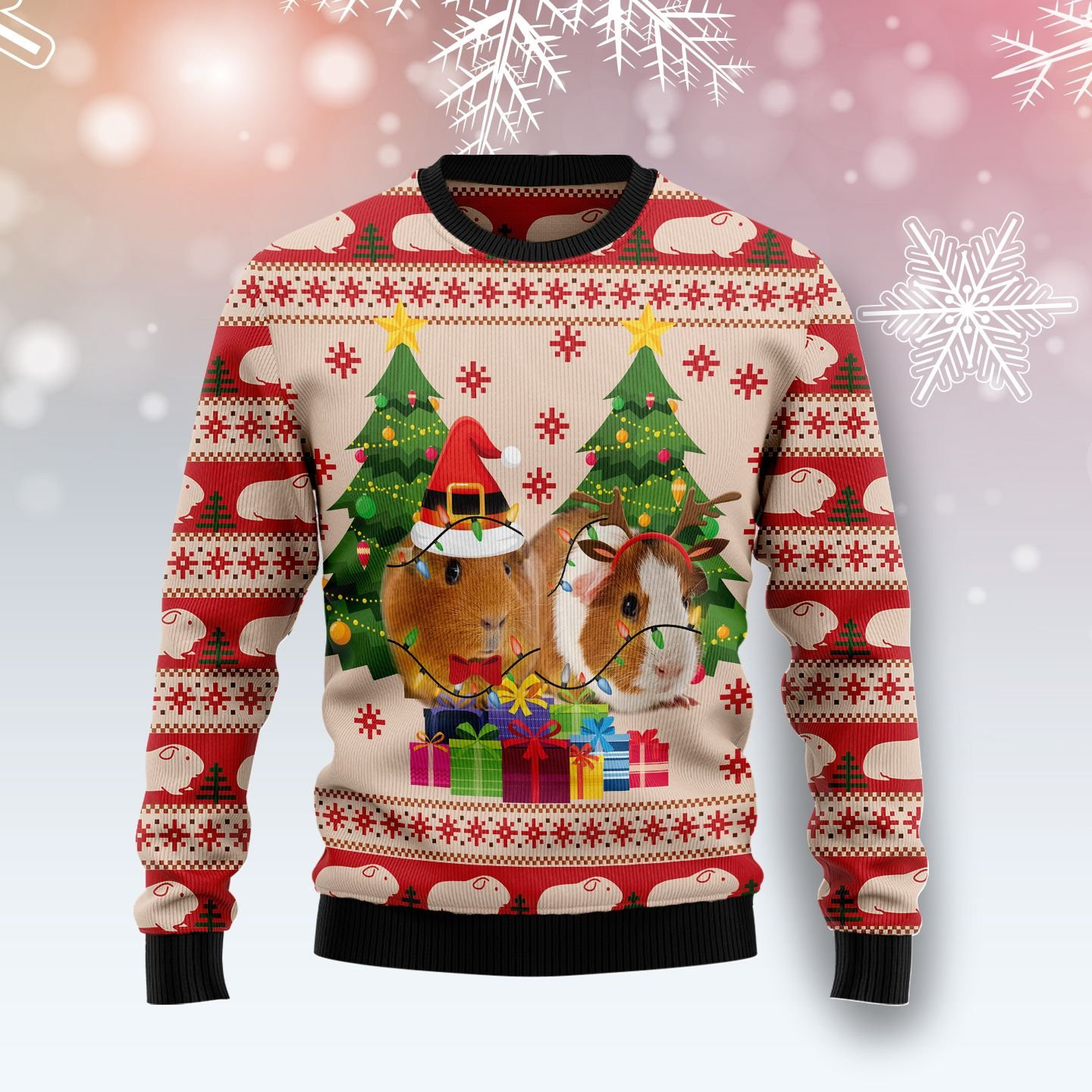 Guinea Pig Love Christmas Ugly Sweater