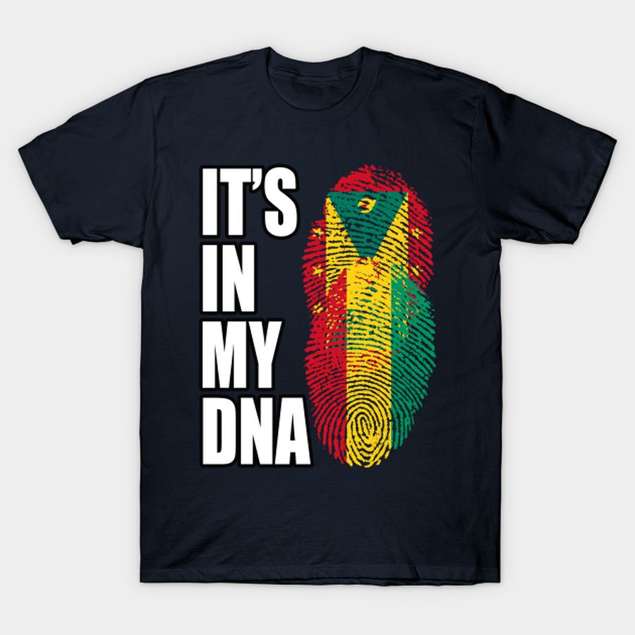 Guinean And Grenadian Mix Heritage DNA Flag T-shirt, Hoodie, SweatShirt, Long Sleeve