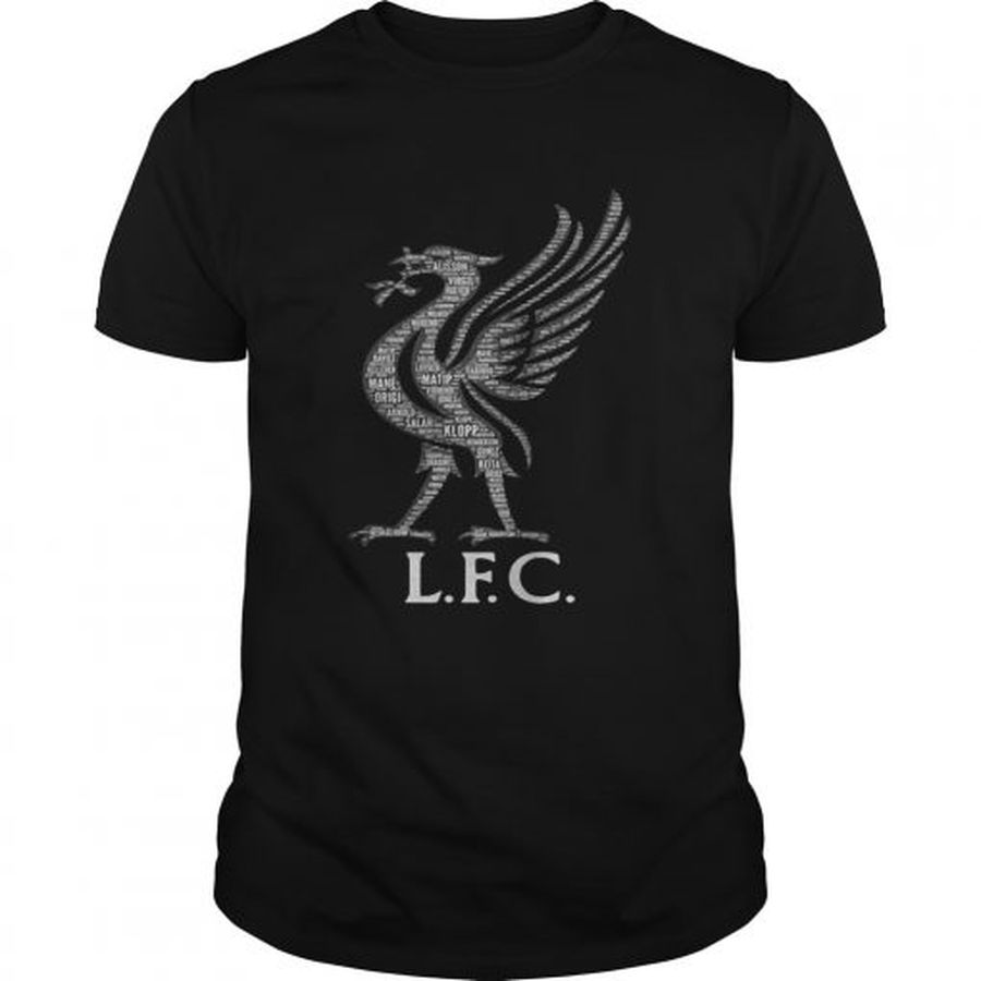 Guys Liverpool FC Mo Salah never give up black shirts