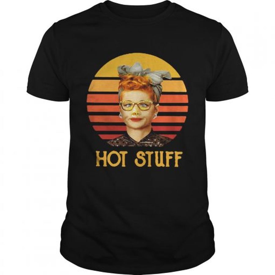 Guys Lucy Hot Stuff vintage sunset shirt