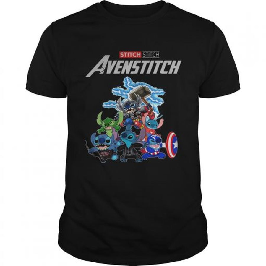 Guys Marvel Avengers endgame Stitch Avenstitch shirt