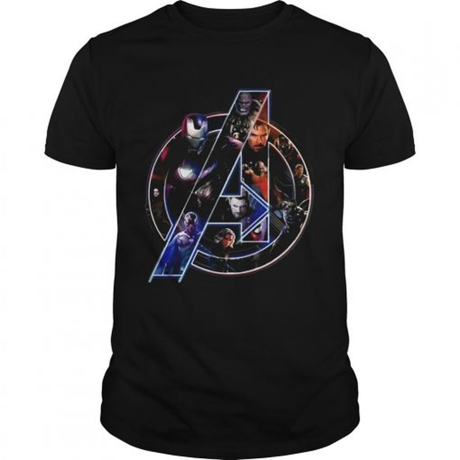 Guys Marvel Avengers Infinity War Movie Shirt