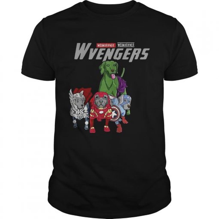 Guys Marvel Avengers Weimaraner Wvengers shirt