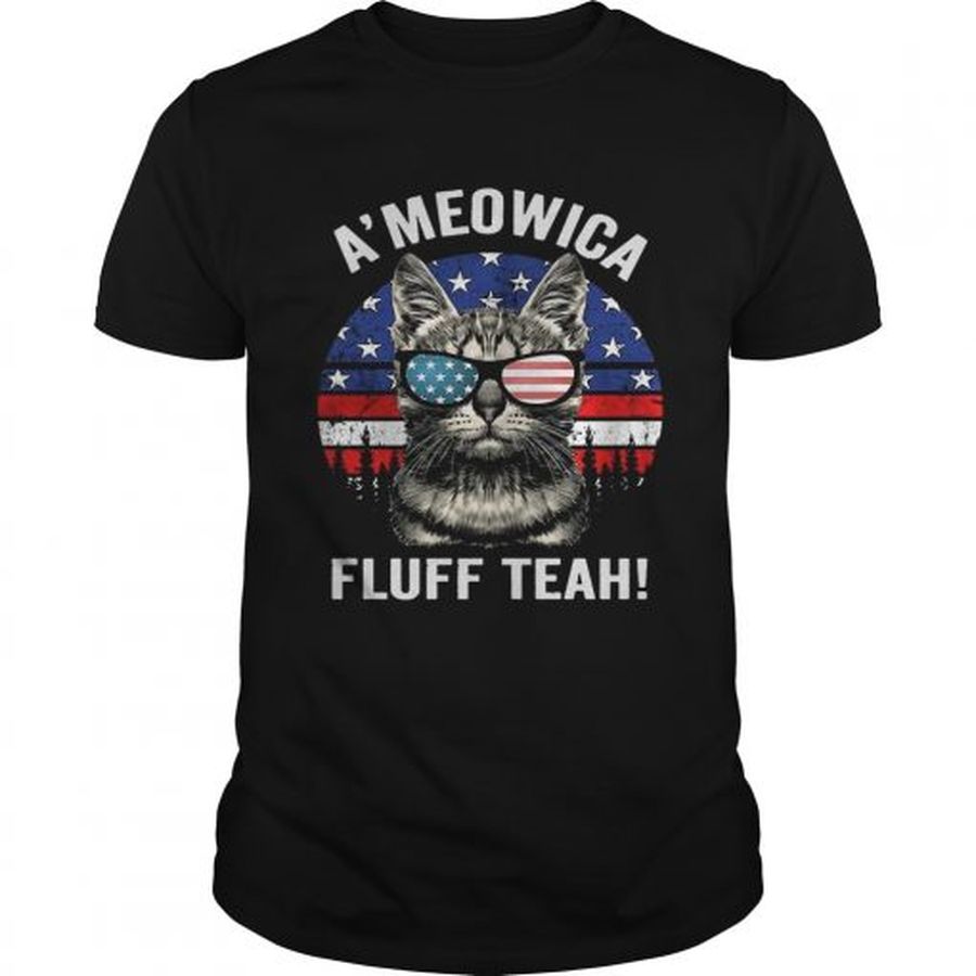Guys Meowica fluff yeah shirt