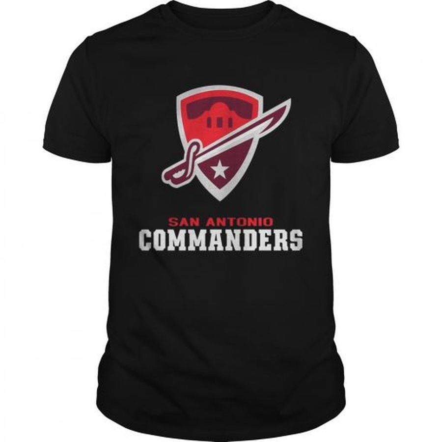 Guys Mons san antonio commanders shirt