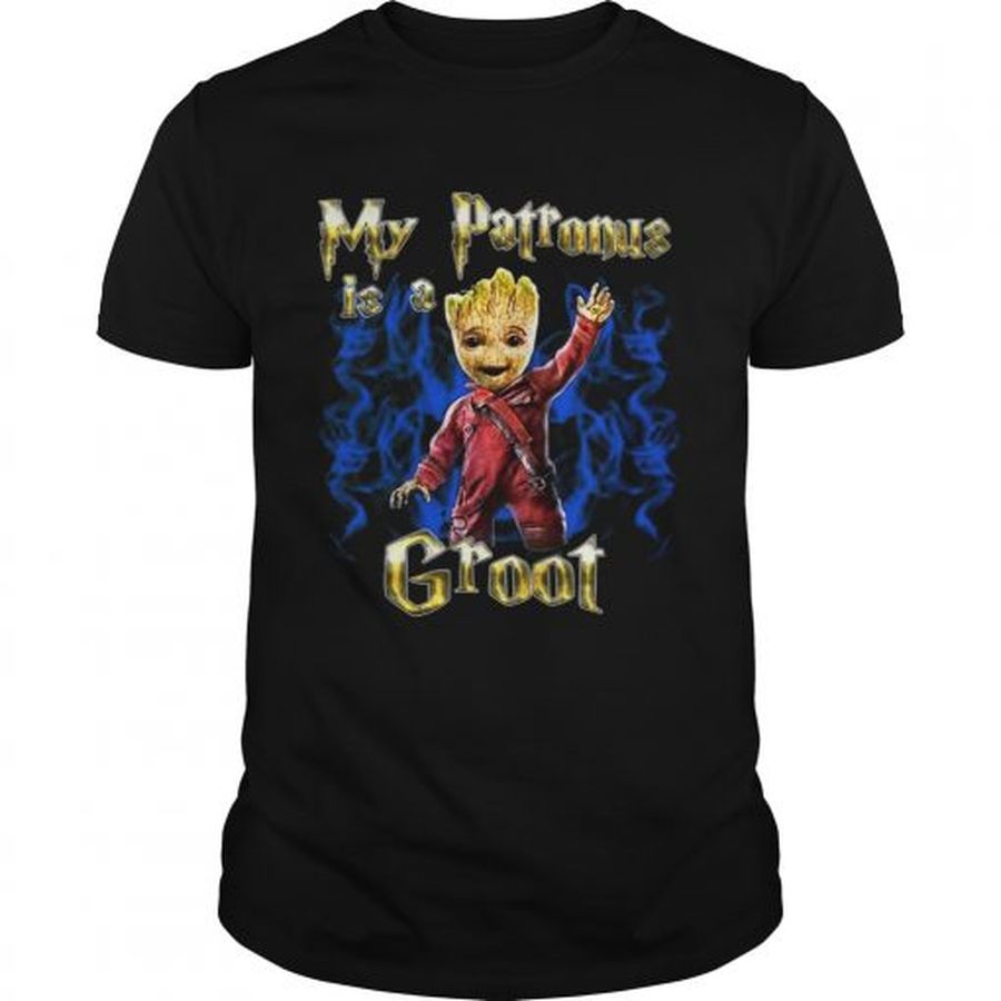 Guys My Patronus Is A Groot Harry Potter Groot shirt