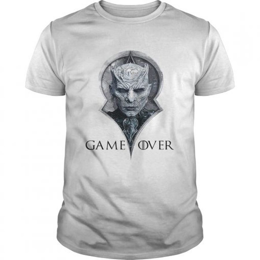 Guys Night king game over Game of Thrones shirt