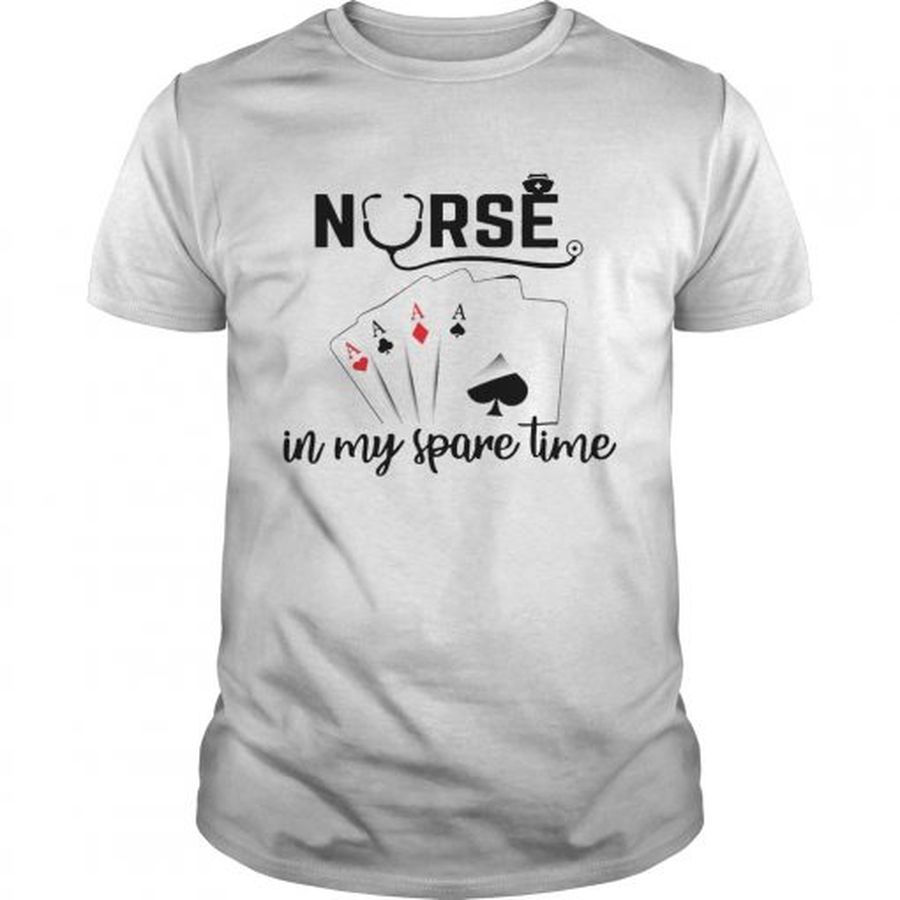 Guys Nurse In My Spare Time Tshirt