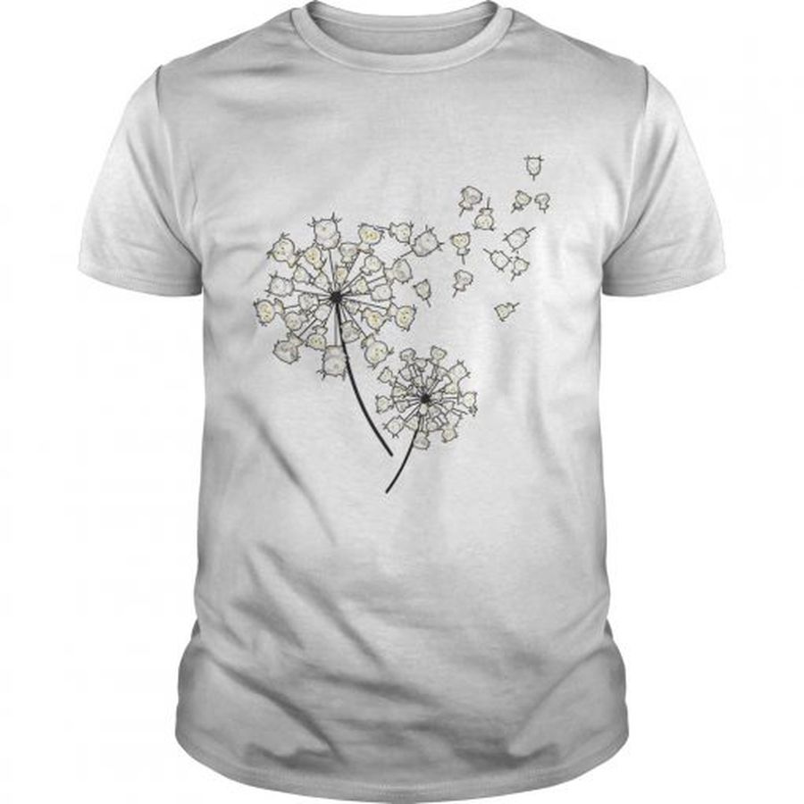 Guys Official Owl dandelion shirt