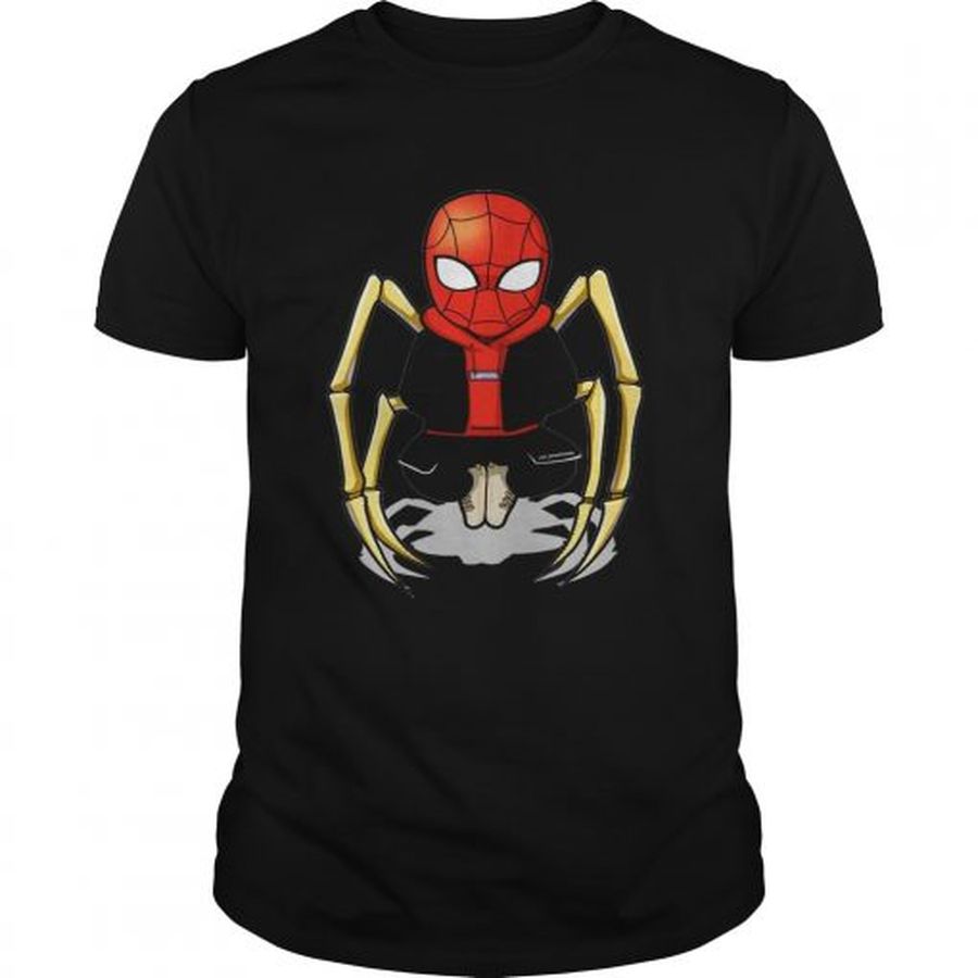 Guys Official spider man skeleton shirt