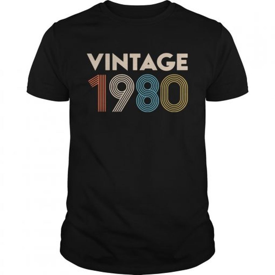 Guys Official vintage 1980 shirt