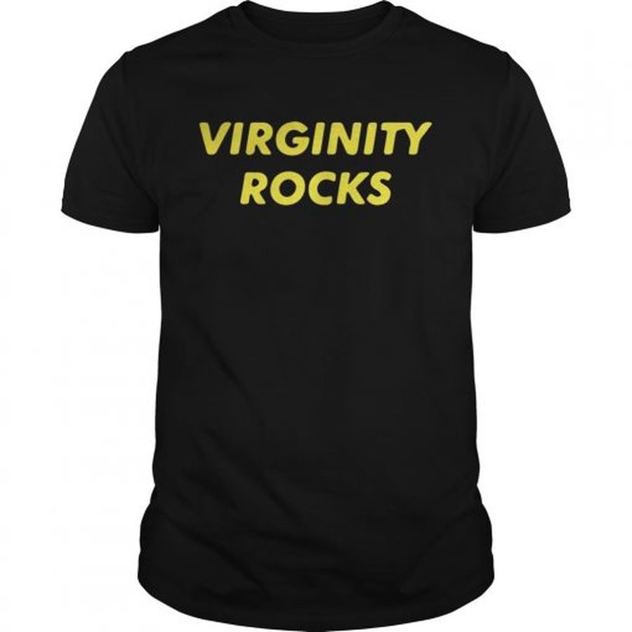 Guys Official Youth Virginity Rocks shirt