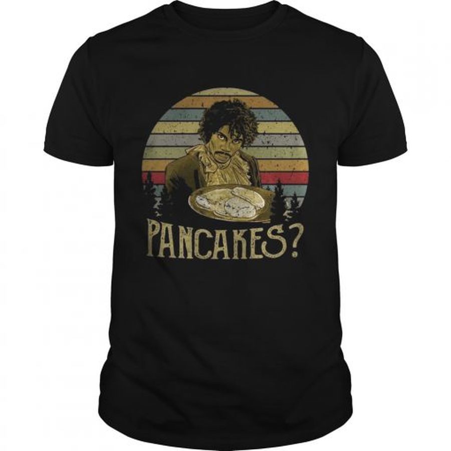 Guys Pancakes vintage retro sunset shirt