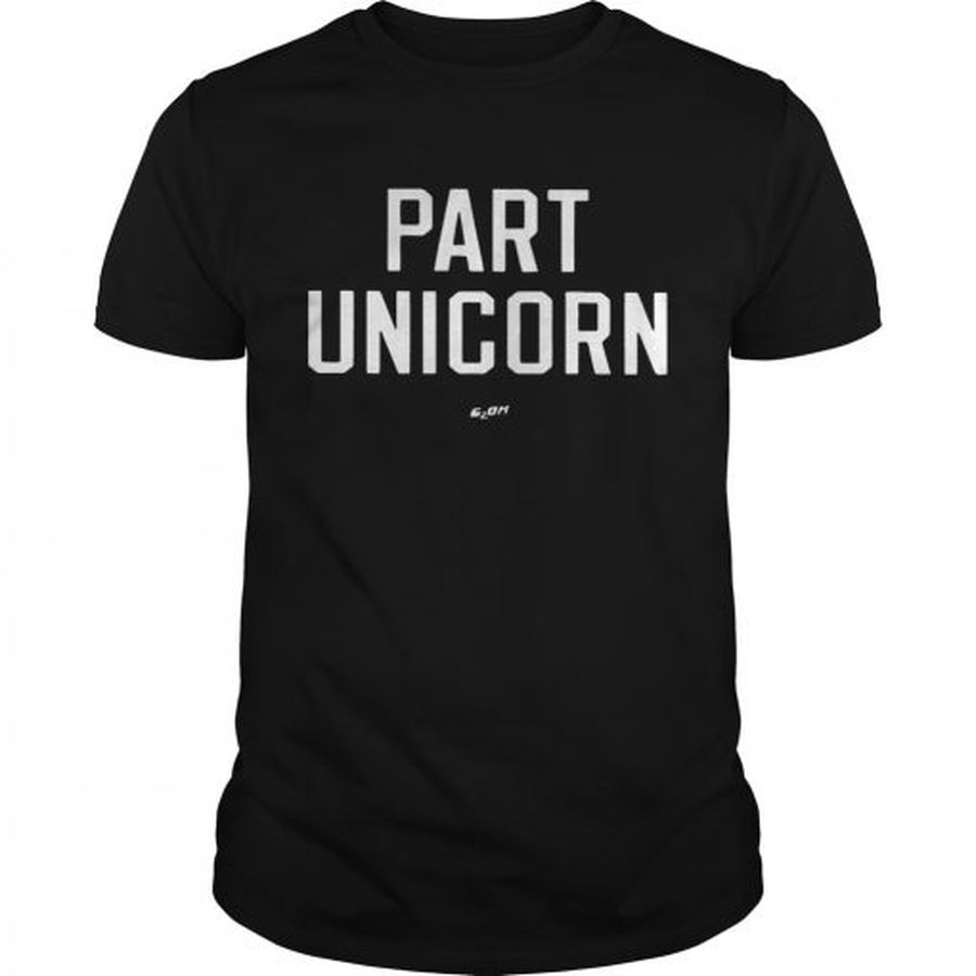 Guys Part unicorn shirt