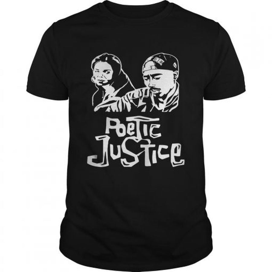 Guys Poetic Justice 2Pac shirt