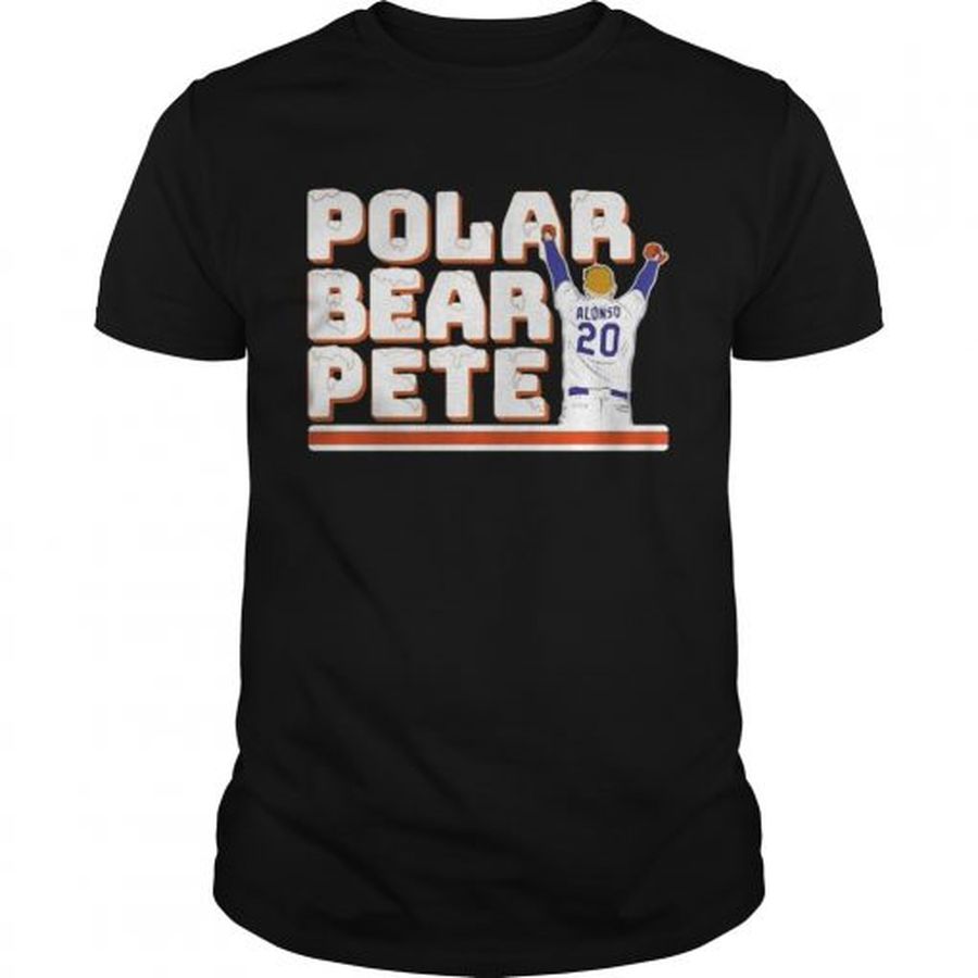 Guys Polar Bear Pete Alonso shirt