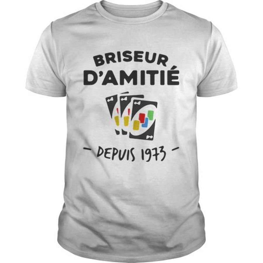 Guys Premium Briseur Damitie Depuis 1973 shirt