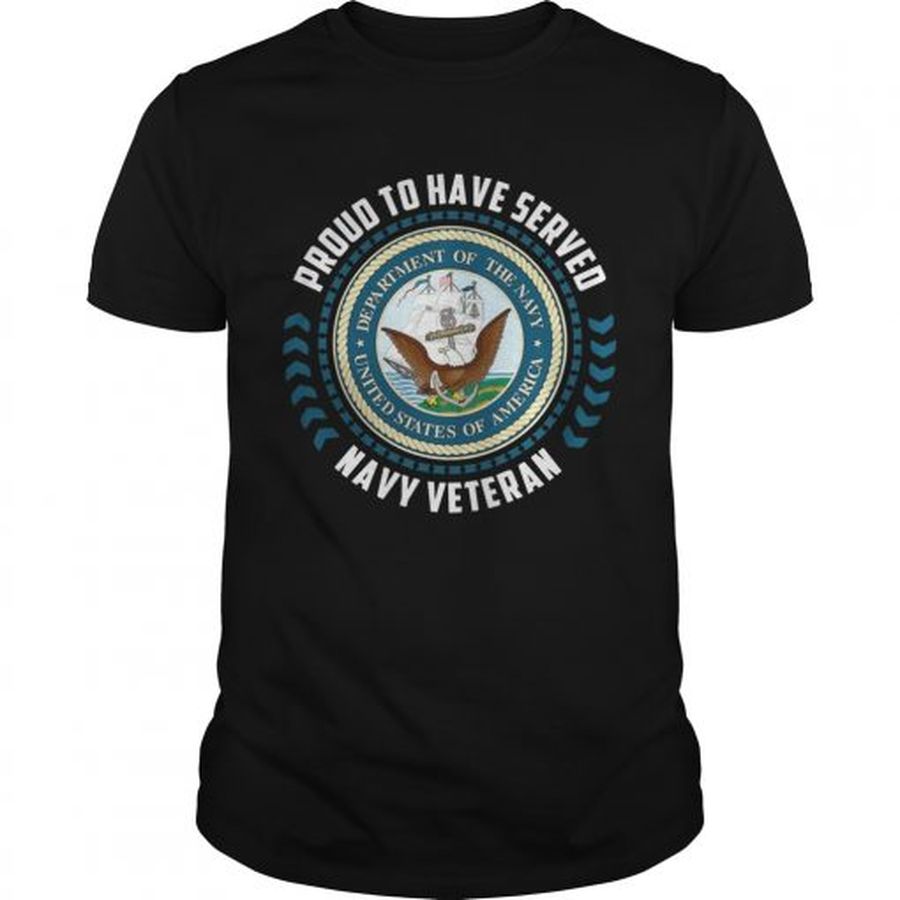 Guys Proud to have served navy veteran shirt