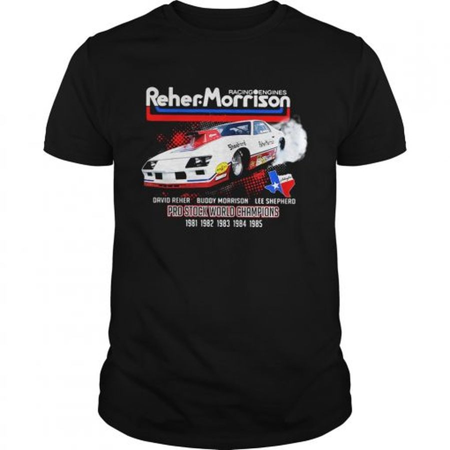 Guys Racing engines Reher Morrison David Reher Buddy Morrison Lee Shepherd shirt