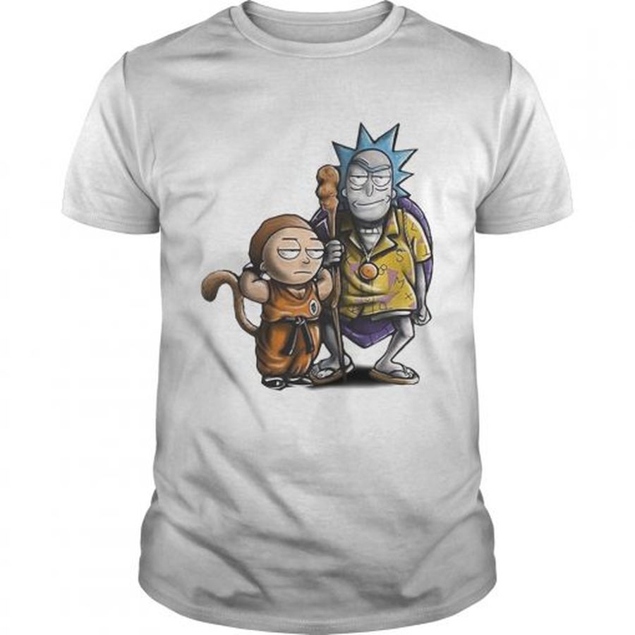 Guys Rick and Morty Dragon Ball shirt