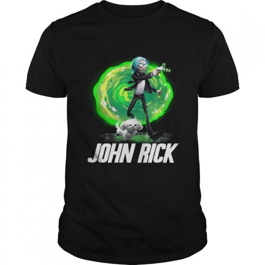 Guys Rick and Morty John Rick shirt