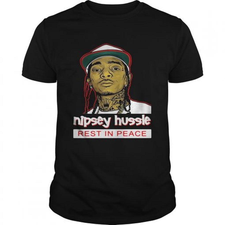 Guys RIP Nipsey Hussle Rest in Peace 19852019 shirt