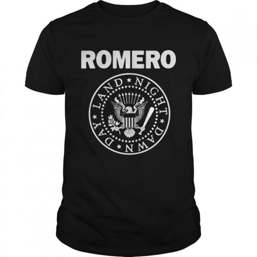 Guys Romero Ramones Night Dawn Day Land shirt