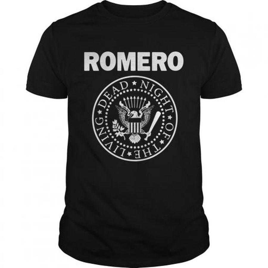 Guys Romero Ramones Night Of The Living Dead shirt