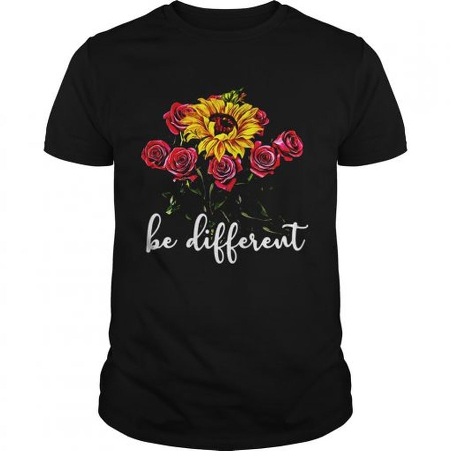 Guys Sunflower and roses be different shirt